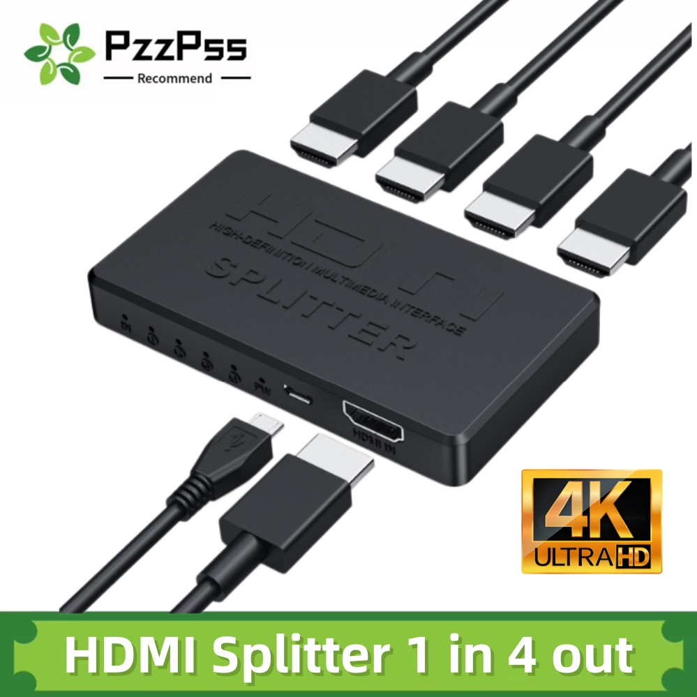 Esports Gaming Hub - 4x1 HDMI 호환 비디오 스위처 HD