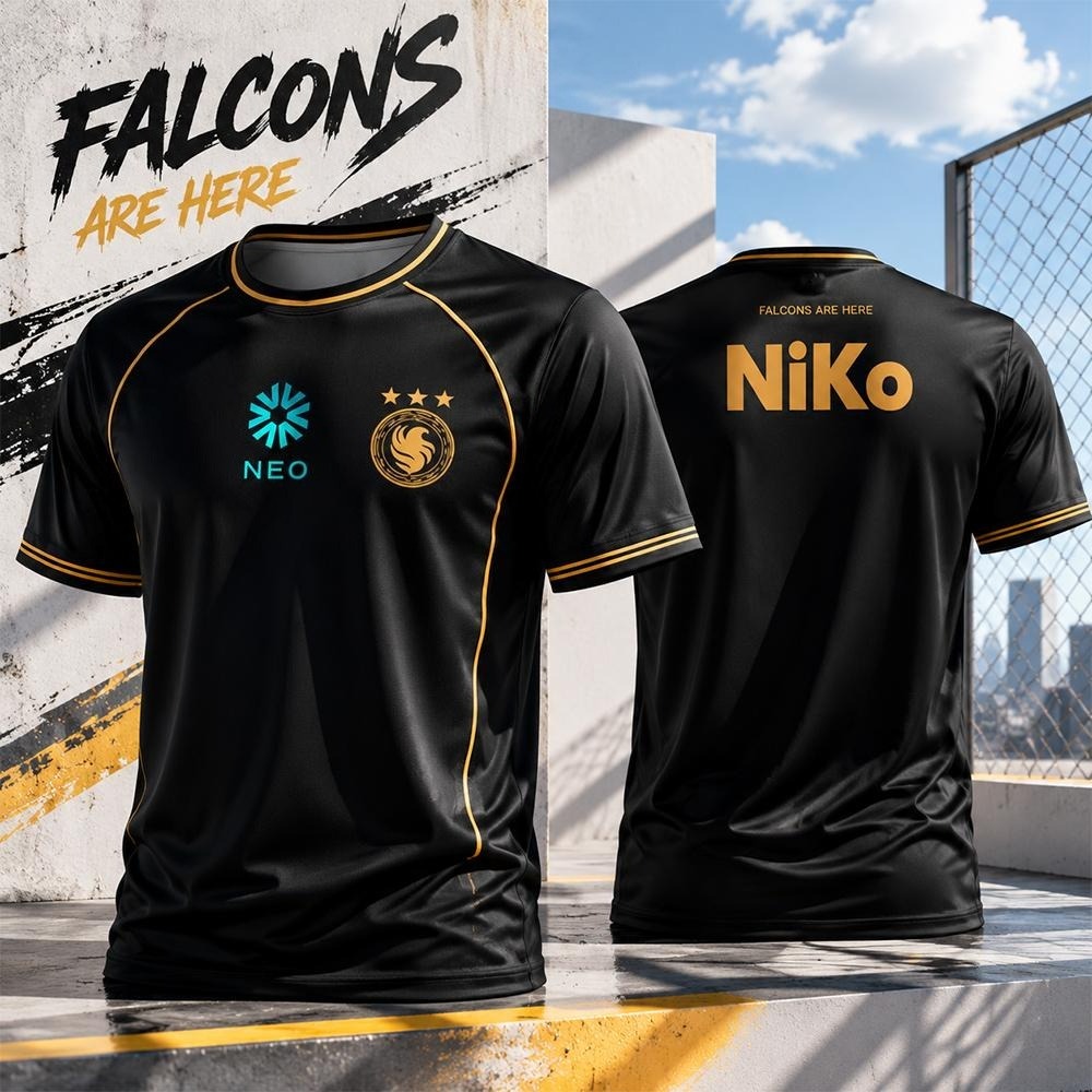 Custom Esports Gaming Jersey - 팀 팔콘스 2026 트레이닝 유니폼 CS2