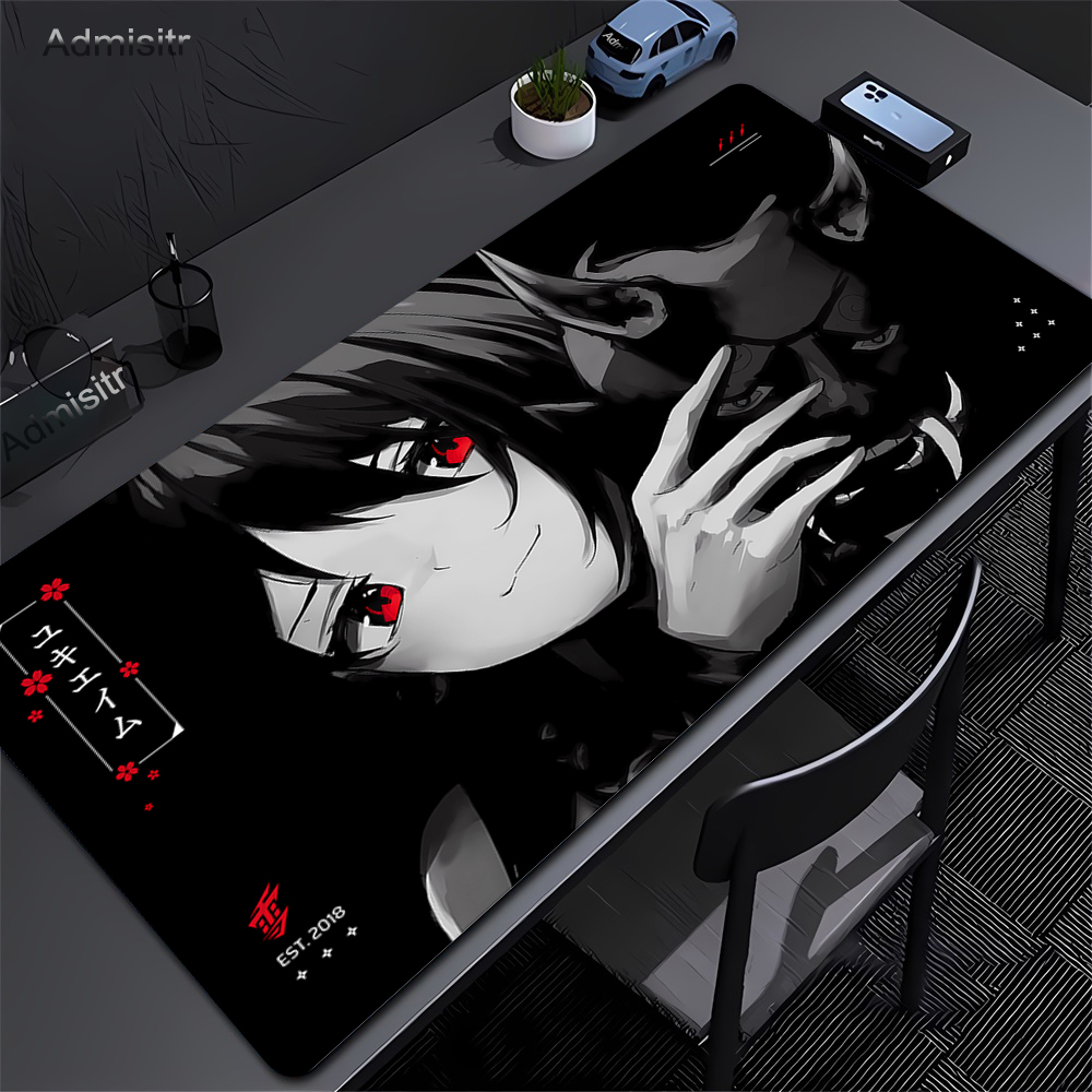 Esports Gaming Keyboard And Mouse - 애니메이션 마스크 소녀 마우스 패드 YUki