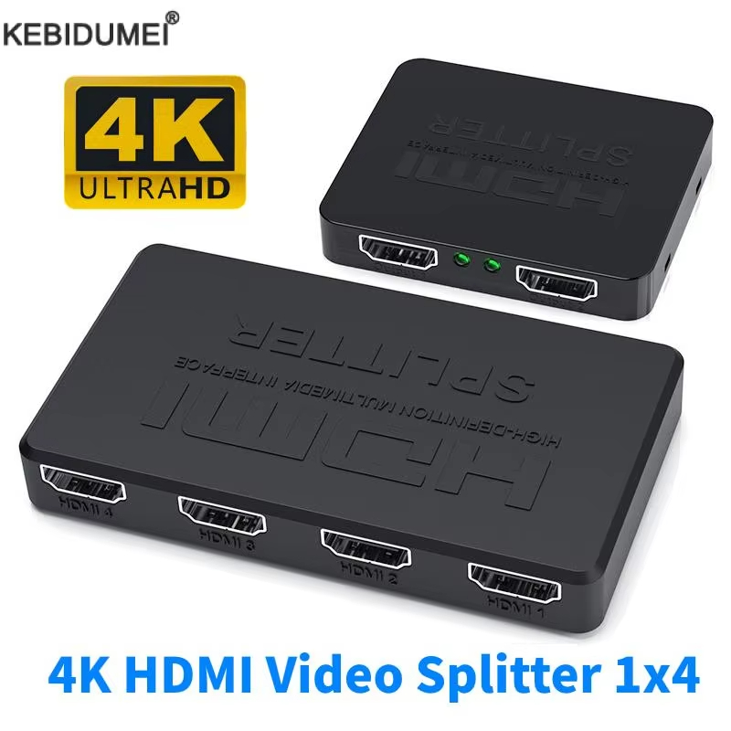Esports Gaming Hub - 1 in 4 Out HDMI 분배기