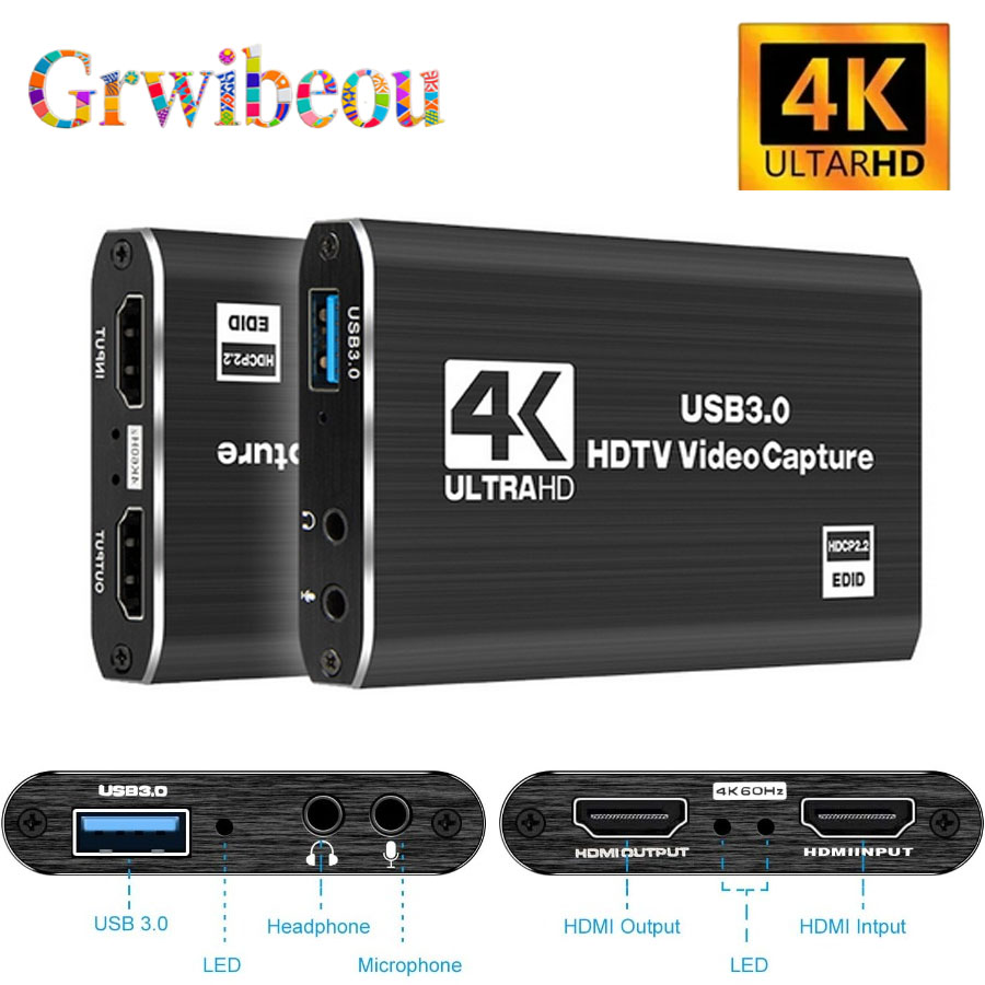 Capture Card 4K Hdmi - 4K USB 3.0 비디오 캡처 카드