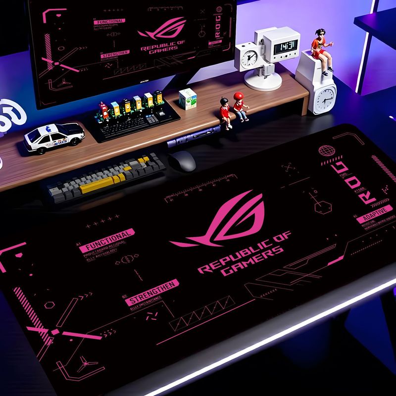 Esports Gaming Logos - VIKAMA 블랙 핑크 ROG Tech Circuit