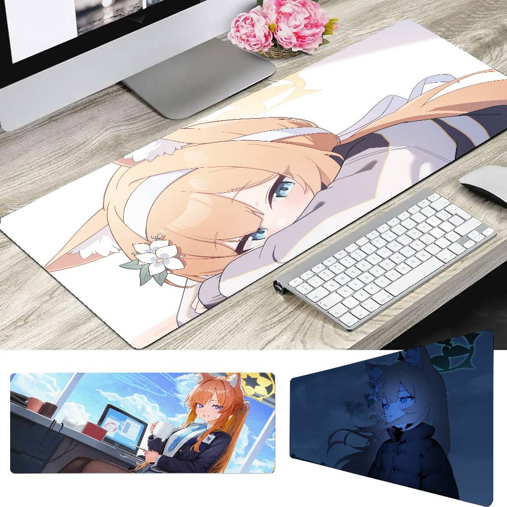 Esports Gaming Keyboard And Mouse - Iochi Mari Anime B-blue Archive 마우스