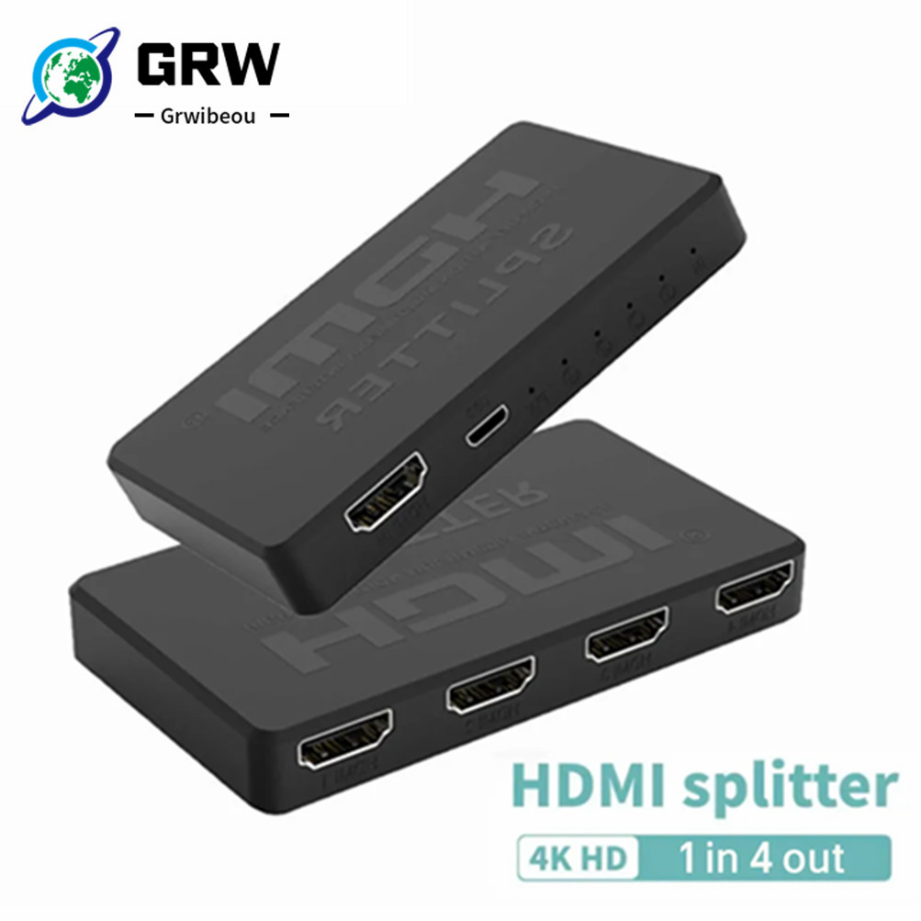 Esports Gaming Hub - 4x1 HDMI 호환 비디오 스위처 HD