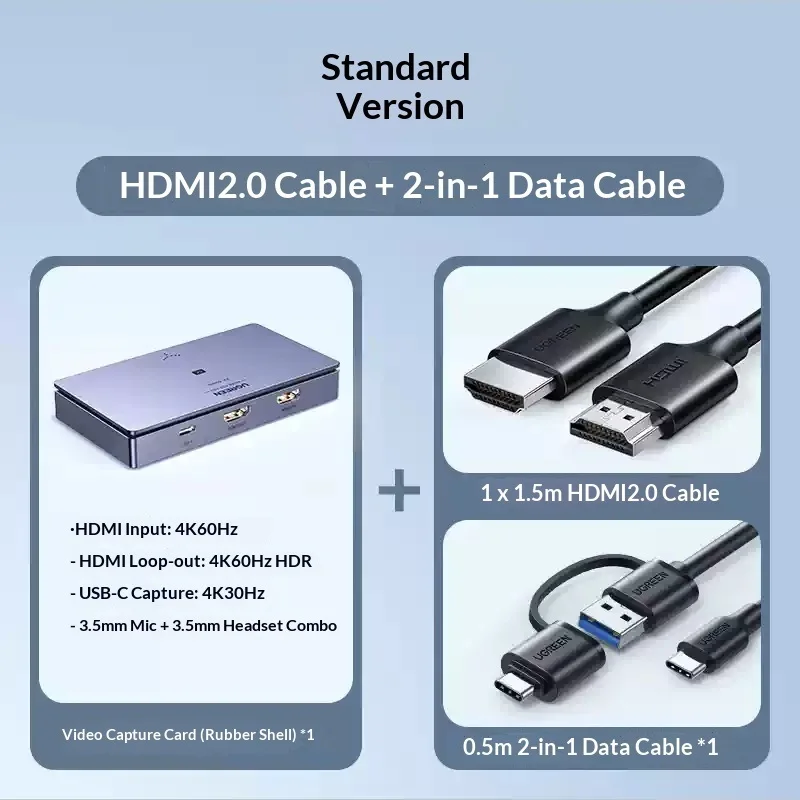 UGREEN 10937 4K HDMI 비디오 캡처 카드 - Capture Card 4K Hdmi 리뷰 및 가격