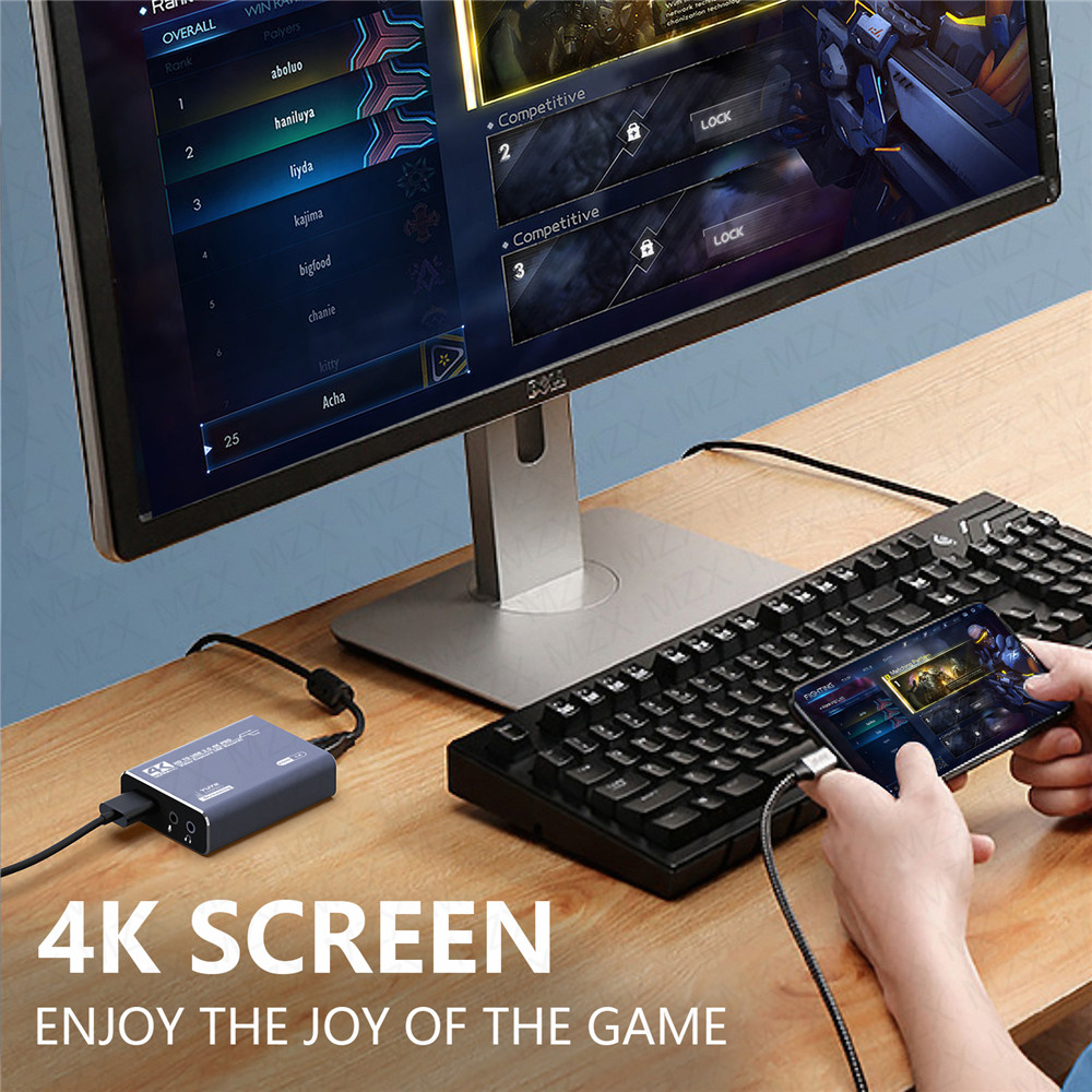 MZX 4K 비디오 캡처 카드 보드 녹화 HDMI 호환 - Capture Card 4K Hdmi 리뷰 및 가격