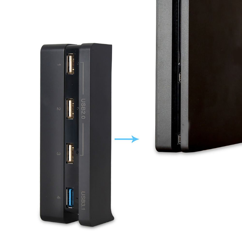 PS4 슬림 USB 허브 4포트용 범용 USB 어댑터  - Esports Gaming Hub 리뷰 및 가격