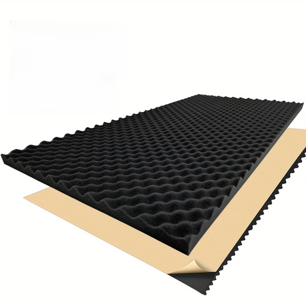 1 롤 2cm-50x100cm 자체 접착식 검정색 방음 - Sound Dampening Foam 리뷰 및 가격