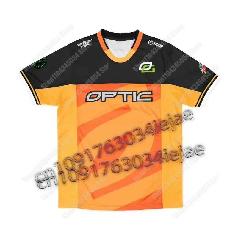OpTic GAMING 저지 텍사스 블랙 2025 팀  - Custom Esports Gaming Jersey 리뷰 및 가격