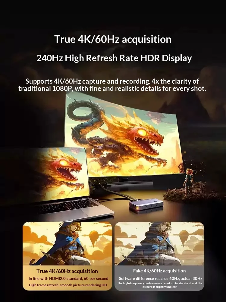 UGREEN 45645 CM758 HDMI 비디오 캡처 - Capture Card 4K Hdmi 리뷰 및 가격
