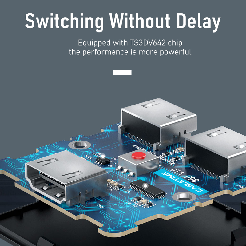 CABLETIME HDMI 스위치 분배기, PC 노트북 - Esports Gaming Hub 리뷰 및 가격