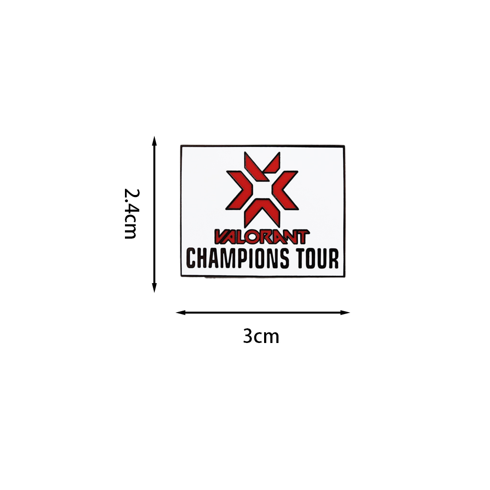 발로란트 챔피언스 투어 로고 핀 국제 e스포츠 이벤트  - Esports Gaming Logos 리뷰 및 가격