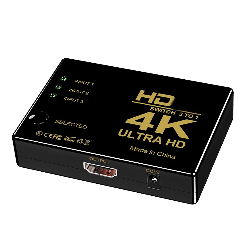4K 스위처 HDMI 호환 스위치 3 in 1 out  - Esports Gaming Hub 리뷰 및 가격