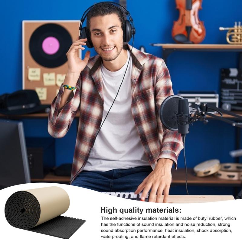 흡음 패널 사운드 패드 어쿠스틱 패널 자동차 스튜디오  - Sound Dampening Foam 리뷰 및 가격