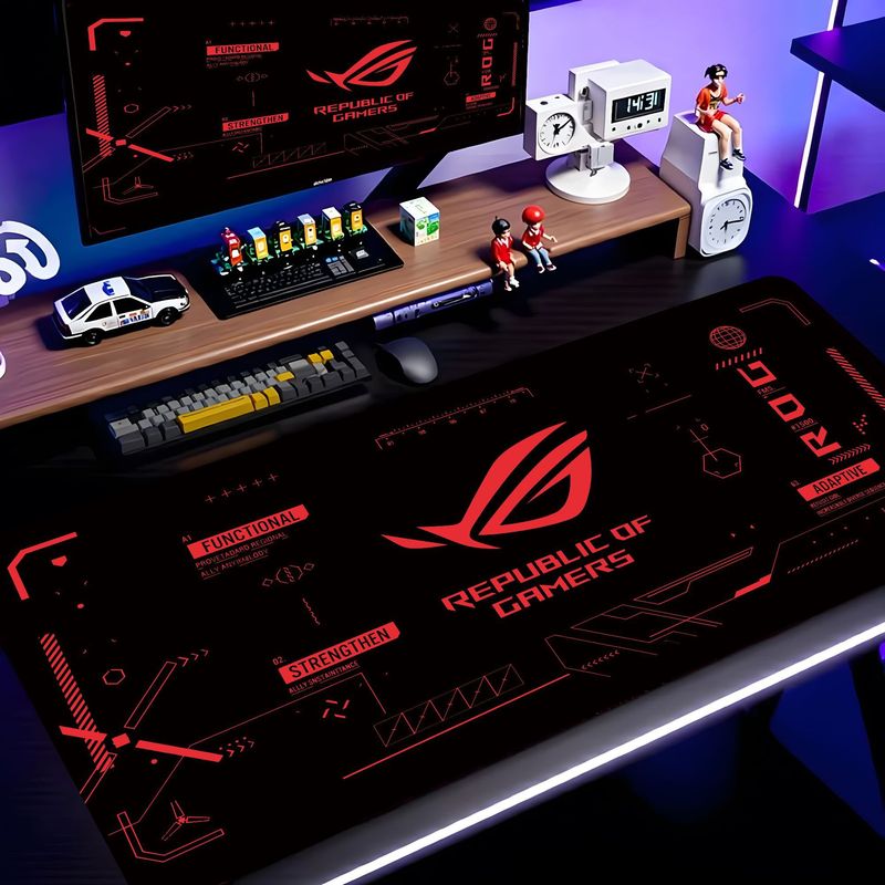 VIKAMA 블랙 핑크 ROG Tech Circuit  - Esports Gaming Logos 리뷰 및 가격
