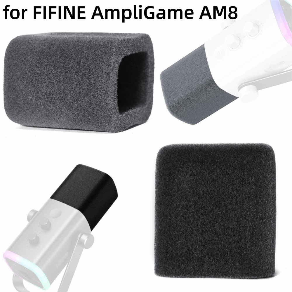 1pcs 교체용 마이크 윈드스크린 커버 플록드 스폰지  - Sound Dampening Foam 리뷰 및 가격