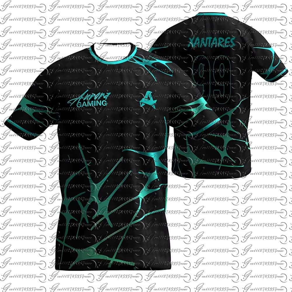 오로라 게이밍 E-스포츠 클럽 새로운 여름 유니폼 CS - Custom Esports Gaming Jersey 리뷰 및 가격