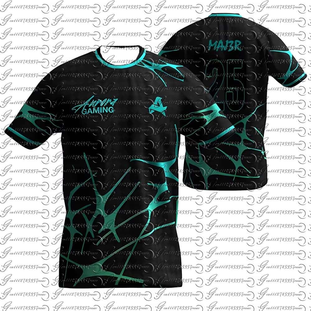 오로라 게이밍 E-스포츠 클럽 새로운 여름 유니폼 CS - Custom Esports Gaming Jersey 리뷰 및 가격