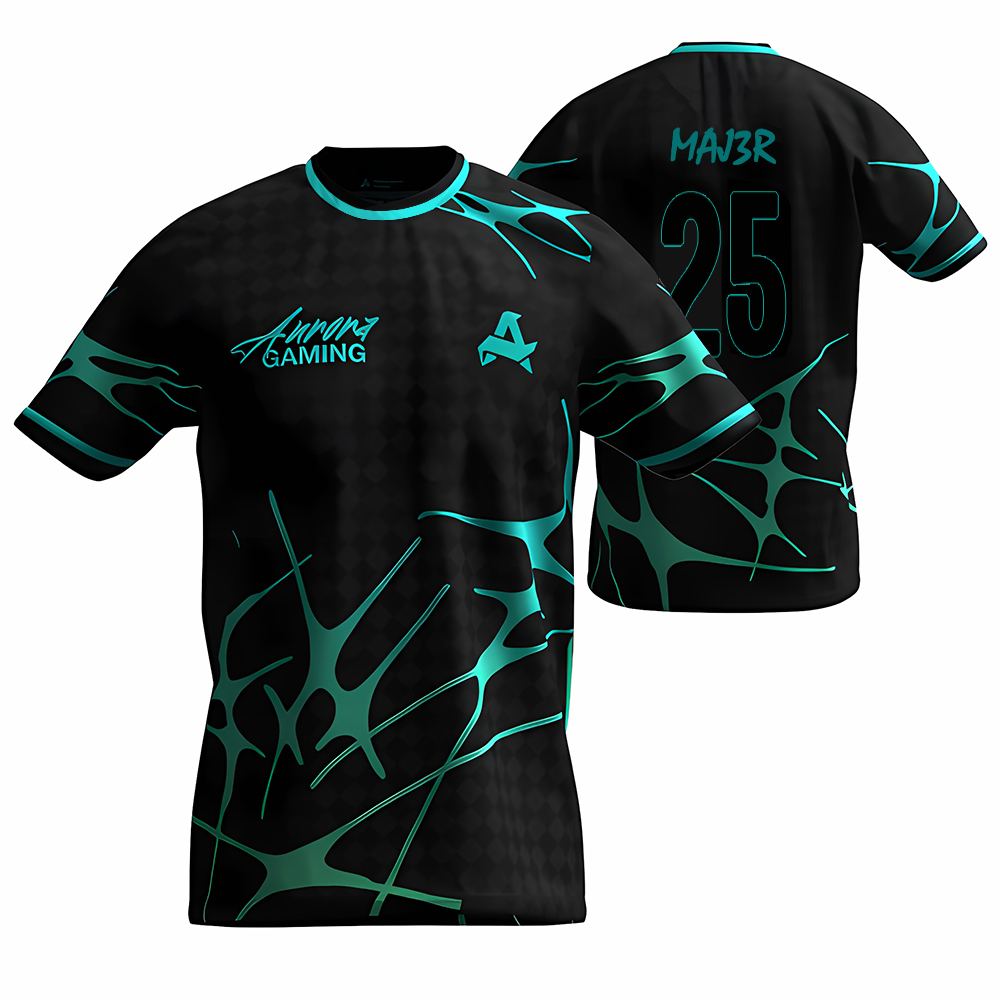 오로라 게임 전자 스포츠 클럽 새로운 여름 유니폼 CS - Custom Esports Gaming Jersey 리뷰 및 가격