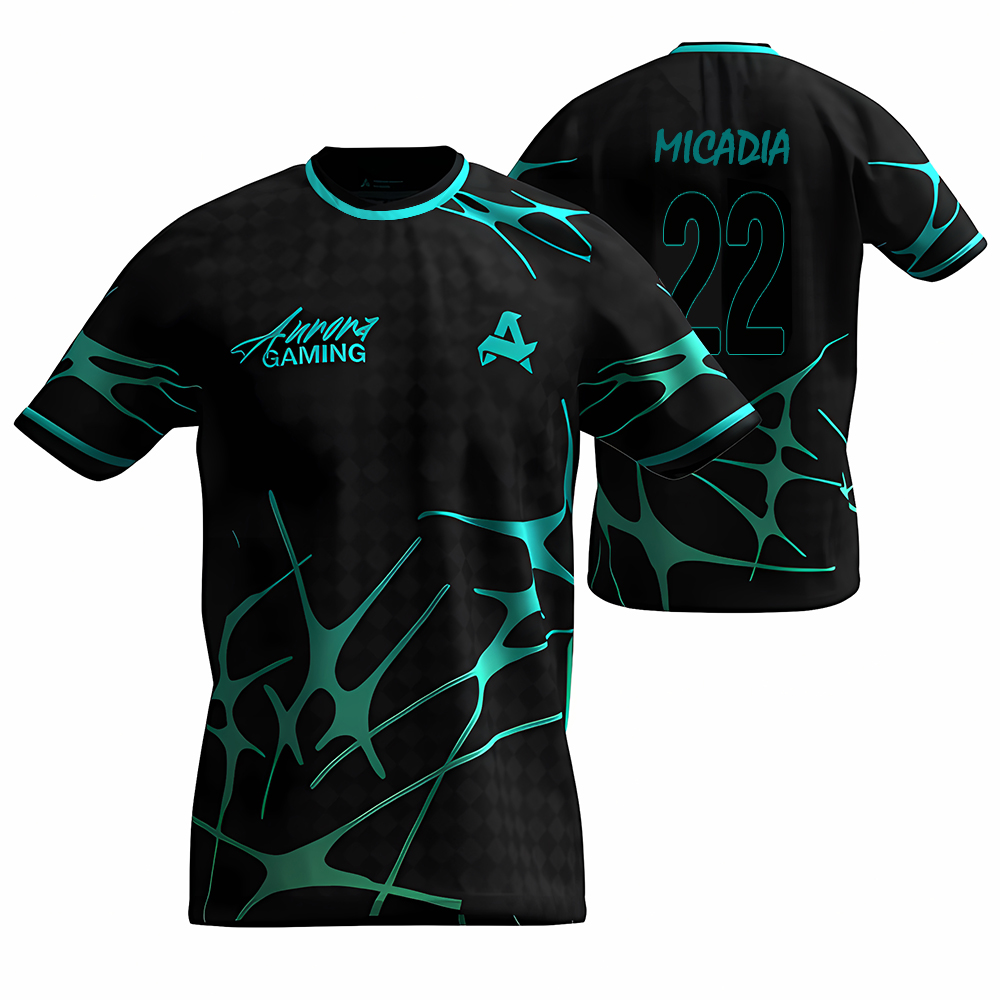오로라 게임 전자 스포츠 클럽 새로운 여름 유니폼 CS - Custom Esports Gaming Jersey 리뷰 및 가격