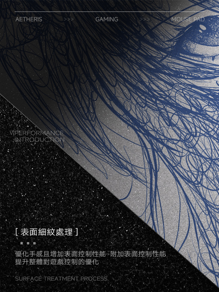 Aetheris Boundless 새로운 수지 마우스  - Esports Gaming Mouse Pad 리뷰 및 가격