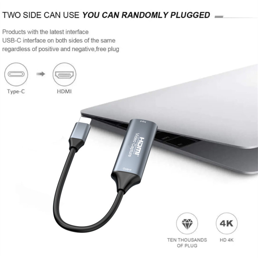 USB 유형 C-HDMI 호환 케이블 iPhone PC - Capture Card 4K Hdmi 리뷰 및 가격