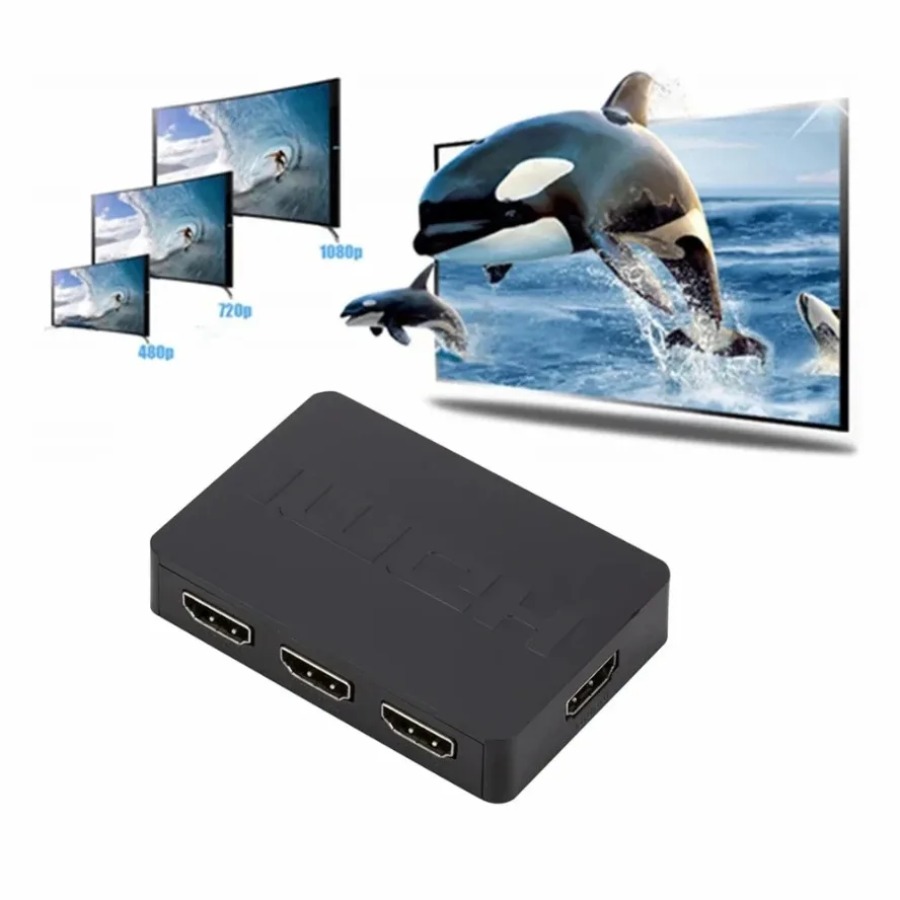 3포트 HDMI 호환 스위처 3입력 1출력 1080P  - Esports Gaming Hub 리뷰 및 가격