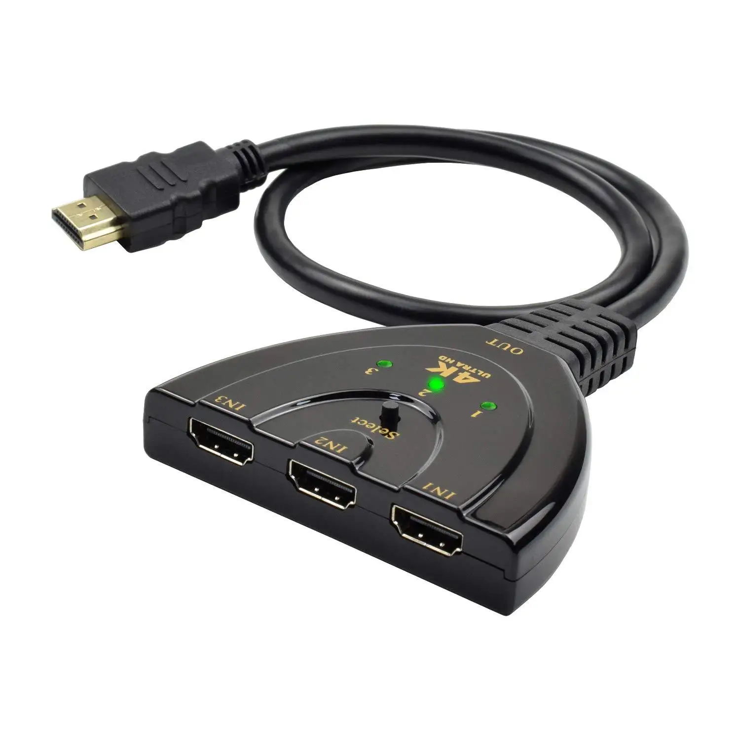 HDMI 호환 스위치 4K*2K 3D 미니 3포트 1. - Esports Gaming Hub 리뷰 및 가격